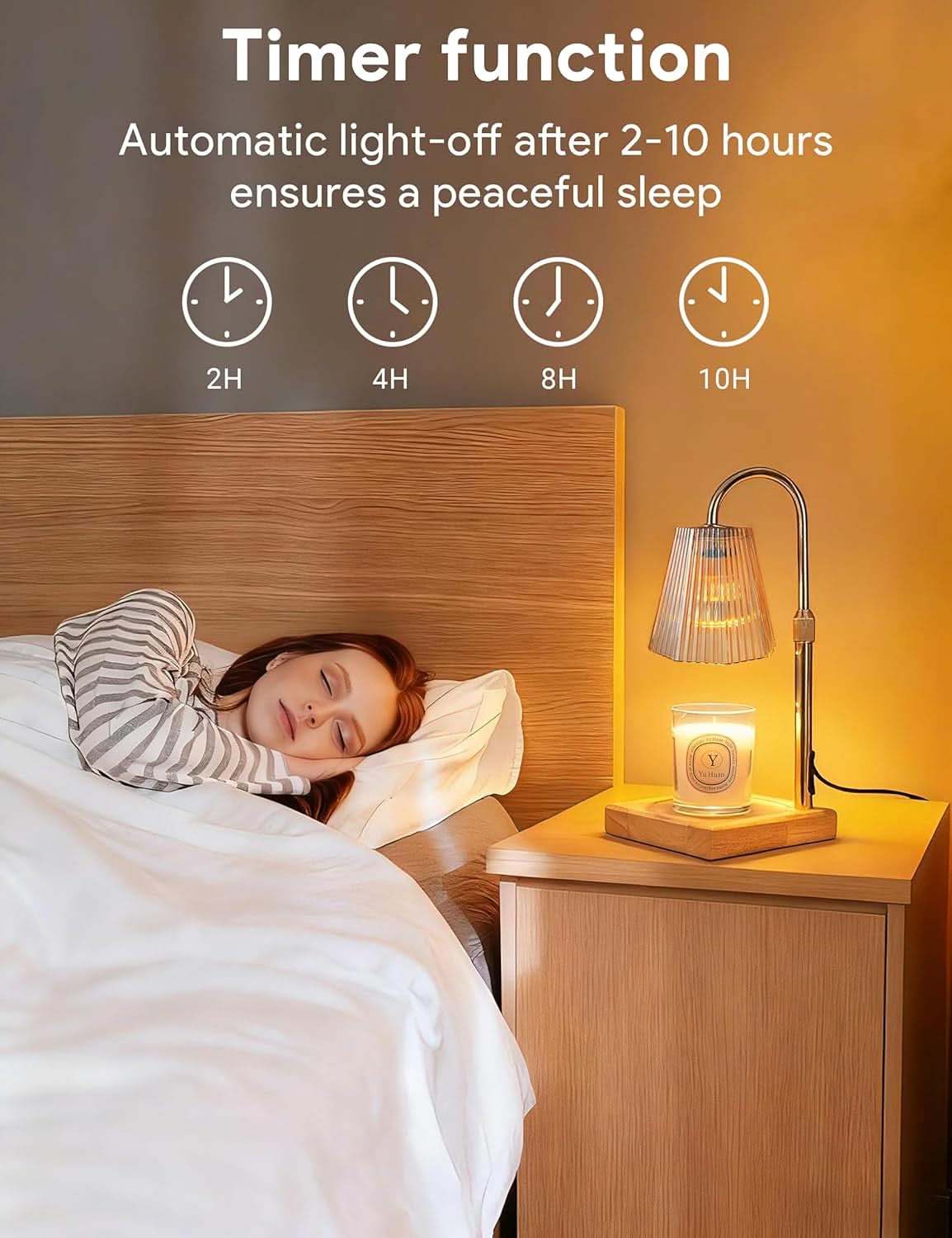 Candle Warmer Lamp With Timer Dimmable Functionality-3