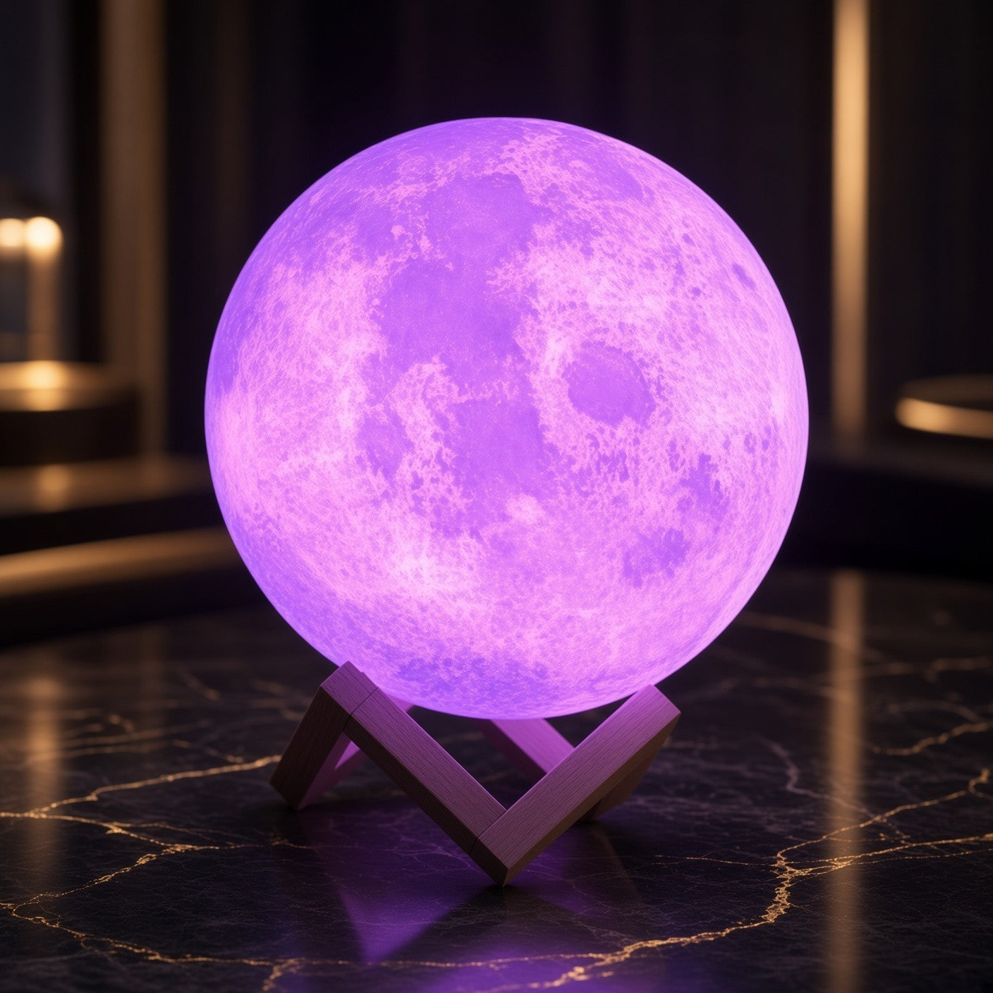 LunaOrb — 3D Moon Touch Lamp