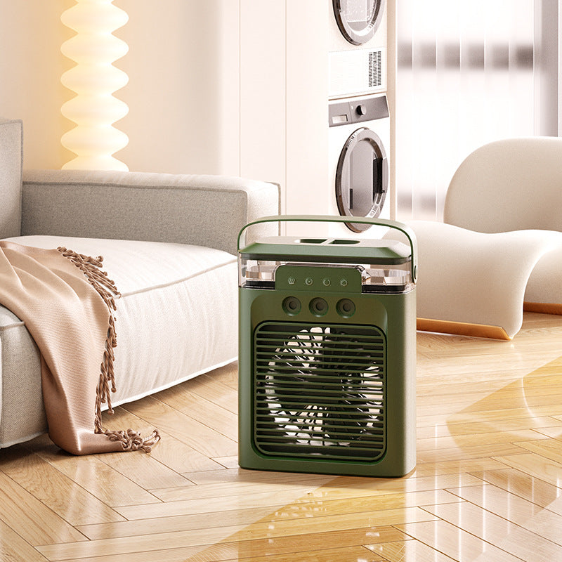 MistBreeze — USB Mist Fan with Night Light