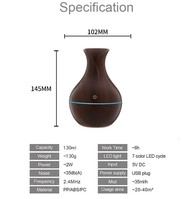 VaseMist — Aroma Vase Humidifier