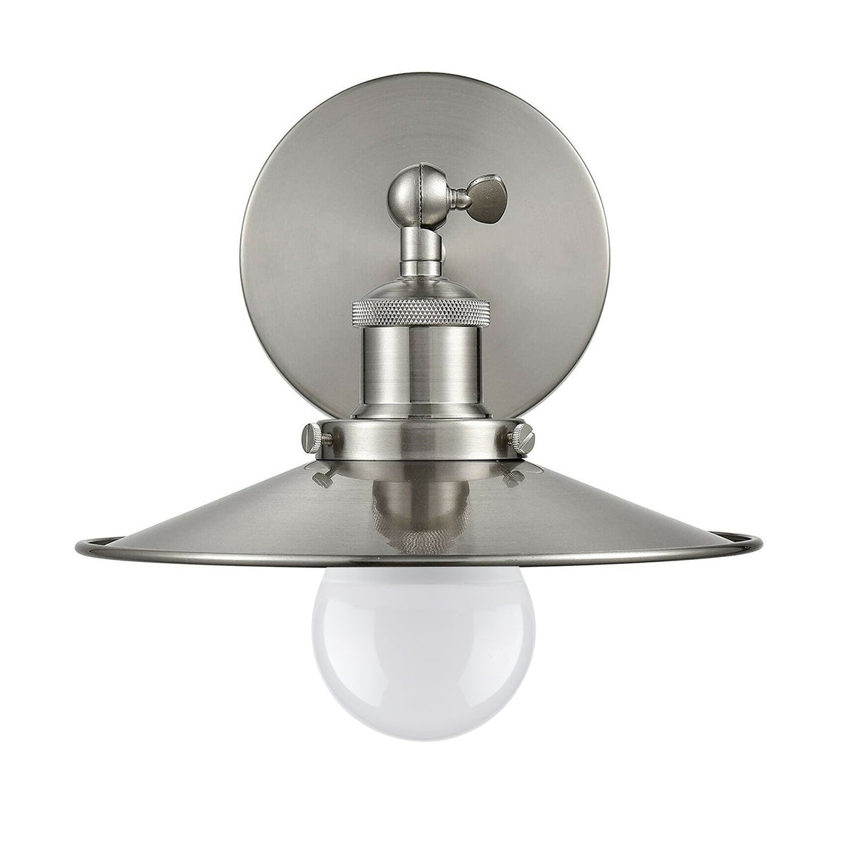 Black Finish Simple Flat Wall Light ~1503-3