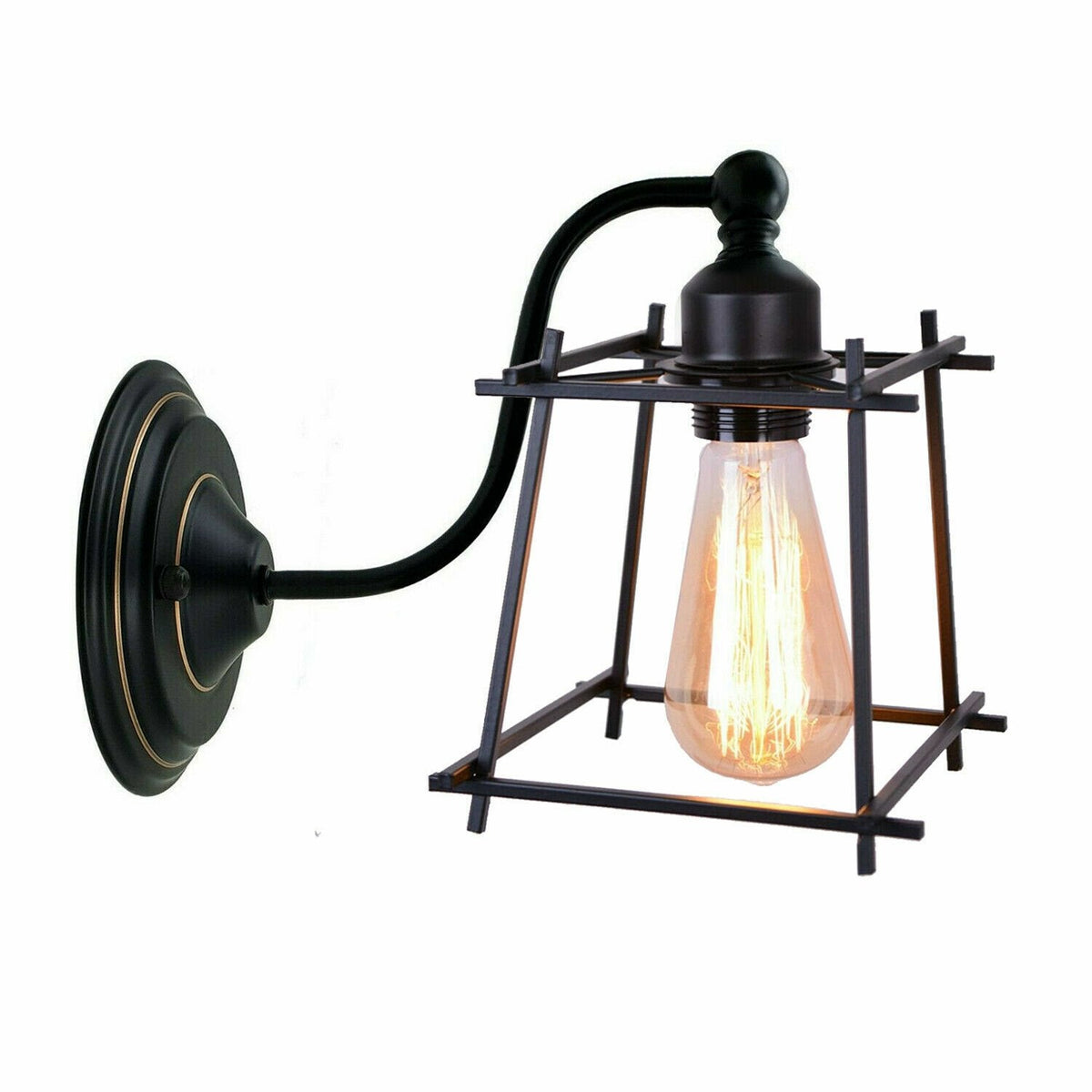 Exterior Vintage Industrial Swan Neck E27 Wall Light Fixtures  ~ 2164-7