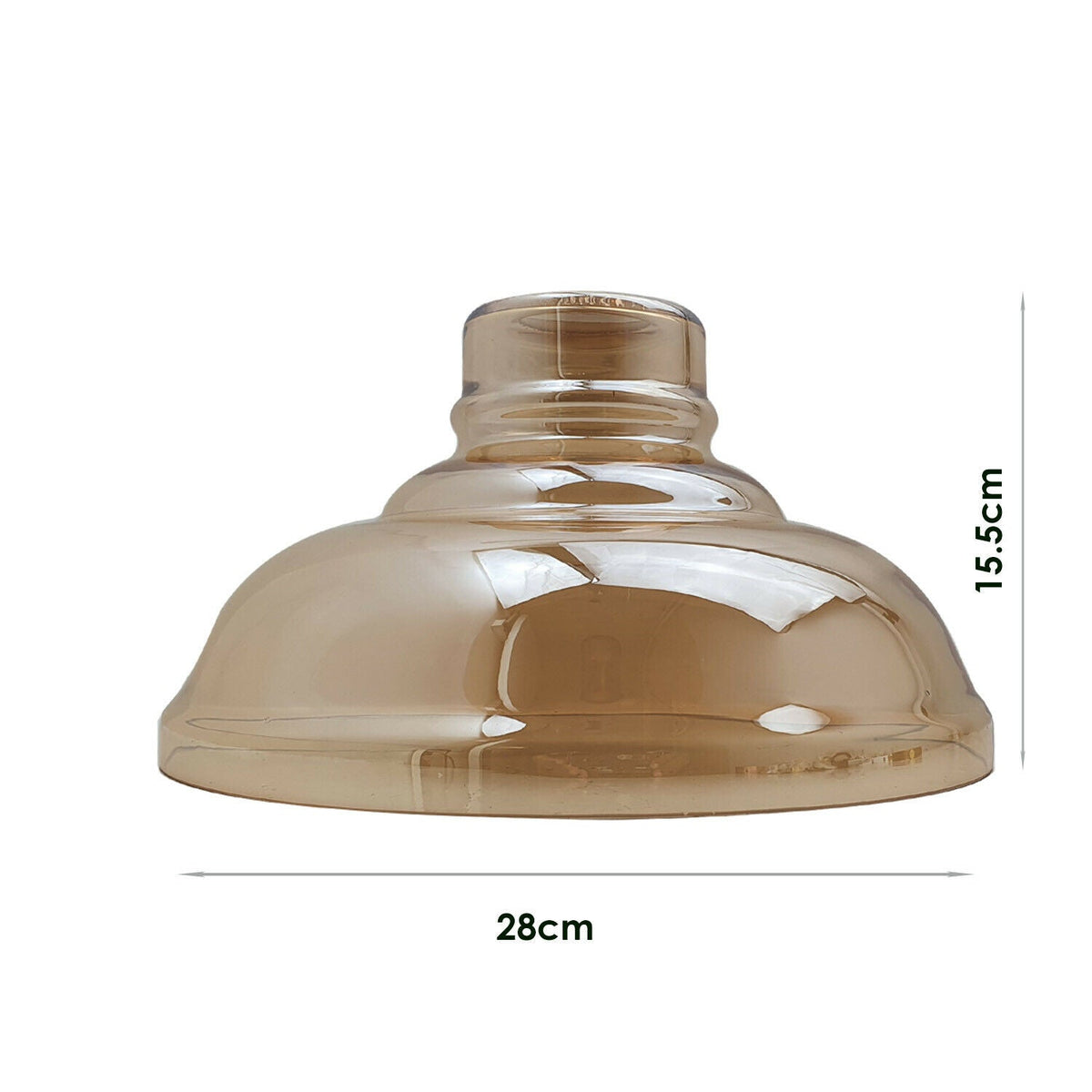 Smoky Glass Wall Lights Retro Wall Sconce UK ~2697-2