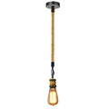 Hemp Rope 1 Head Pendant Ceiling Light Retro Lamp~1522-4