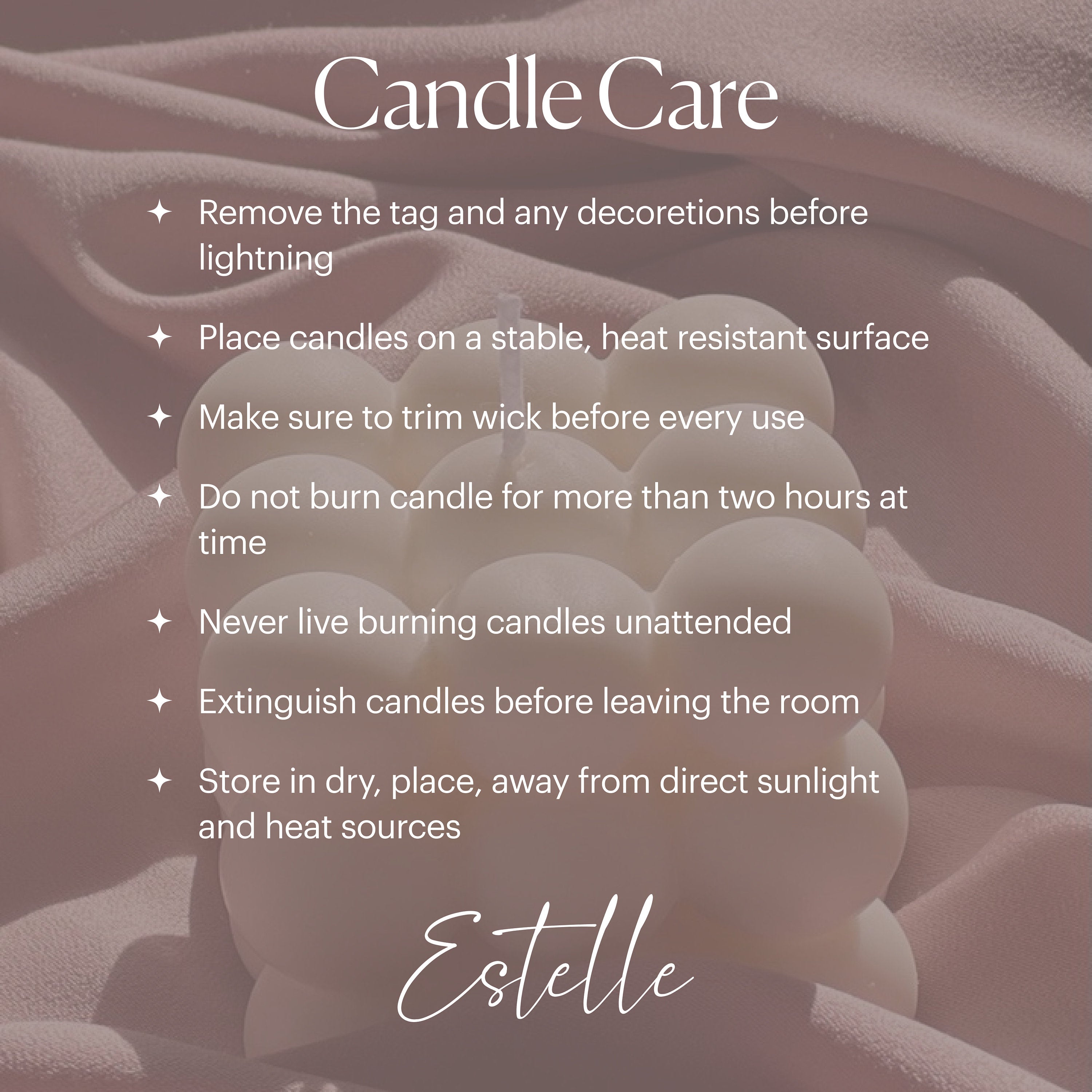 Dotted Soy Wax Ball Candle | Home Decor-2