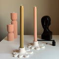 Blob Jesmonite Candlestick Holder: Modern Table Decor-0
