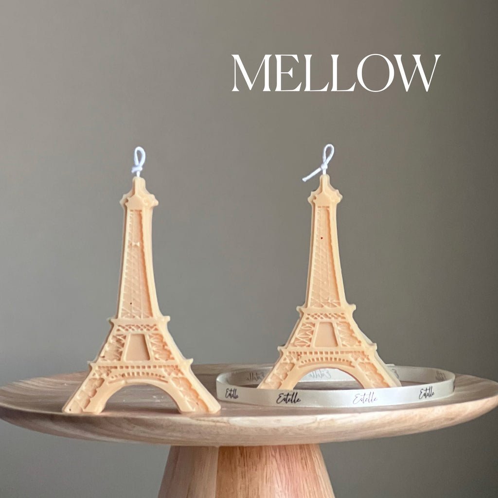 Eiffel Tower Soy Candle: Handmade Decorative Pillar Candle-3