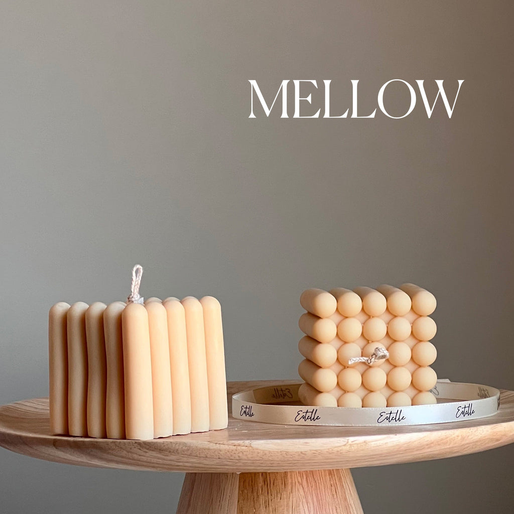 Handmade Cube Soy Candle | Unique Decorative Pillar Candle-4