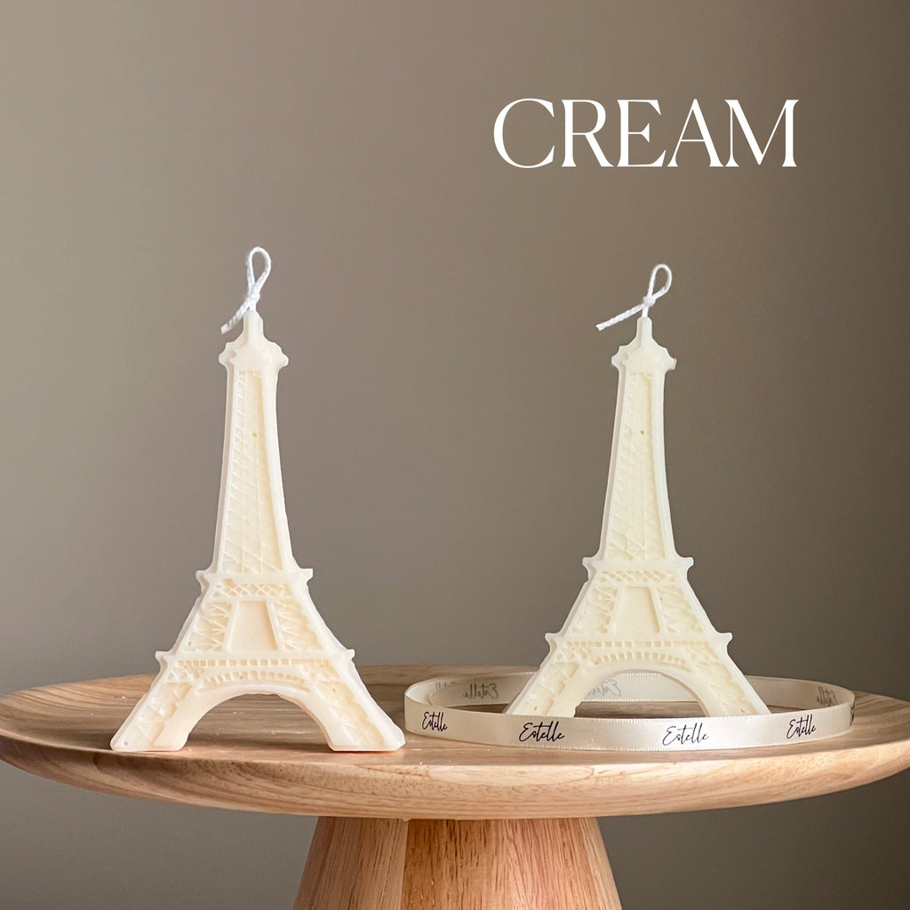 Eiffel Tower Soy Candle: Handmade Decorative Pillar Candle-2