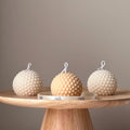 Dotted Soy Wax Ball Candle | Home Decor-0