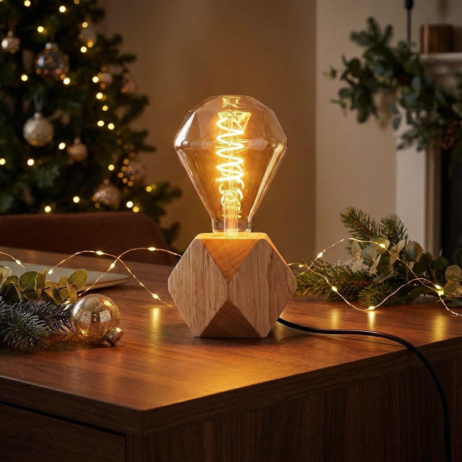 LED Table Lamp with Decorative Bulb~6508-4