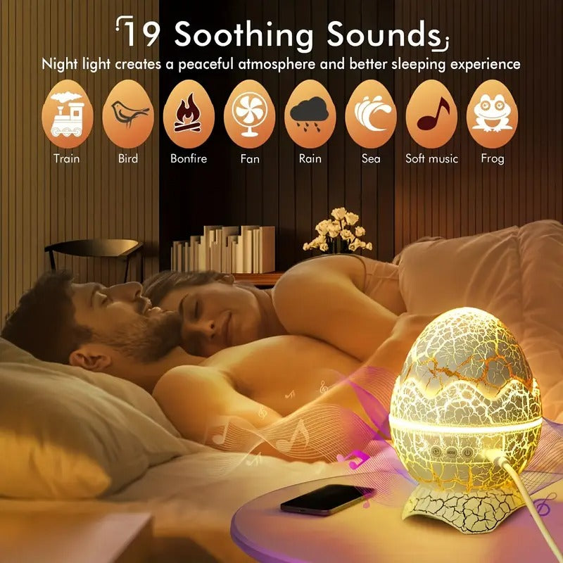 Dinosaur Egg Galaxy Star Projector Lamp-3