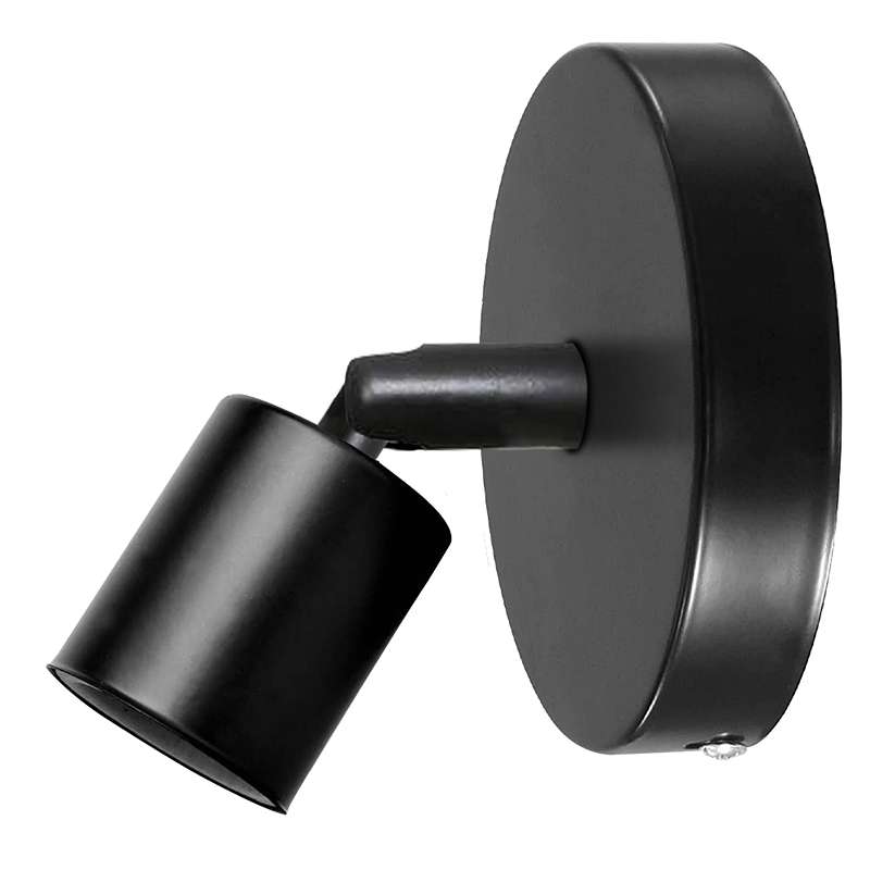 Adjustable E27 Wall Light Black Wall Sconce Lamp ~4737-5