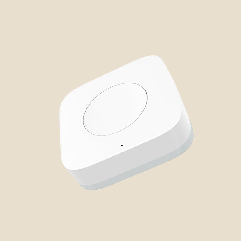 White NovaPulse NovaSwitch Bell wireless smart switch and doorbell with compact design