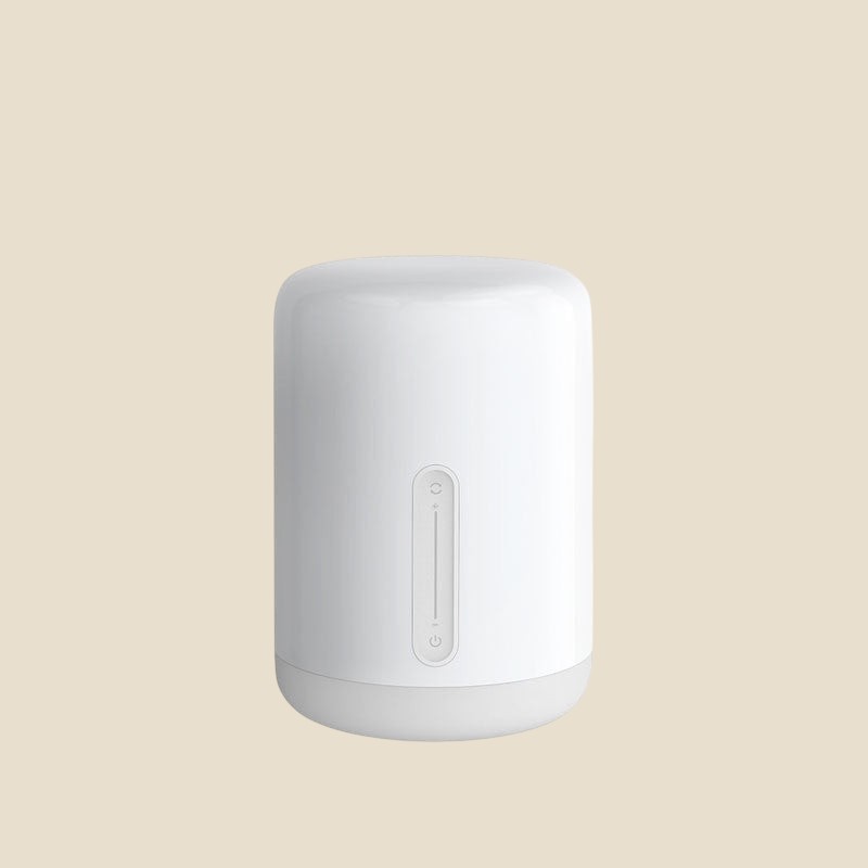 Inteligentna lampka nocna NovaPulse Xiaomi Mijia 2 w kolorze białym z panelem dotykowym i sterowaniem głosowym
