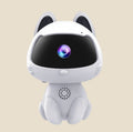 NovaPulse NovaCam K9 wireless indoor camera shaped like a white cat, with a 1080p HD lens