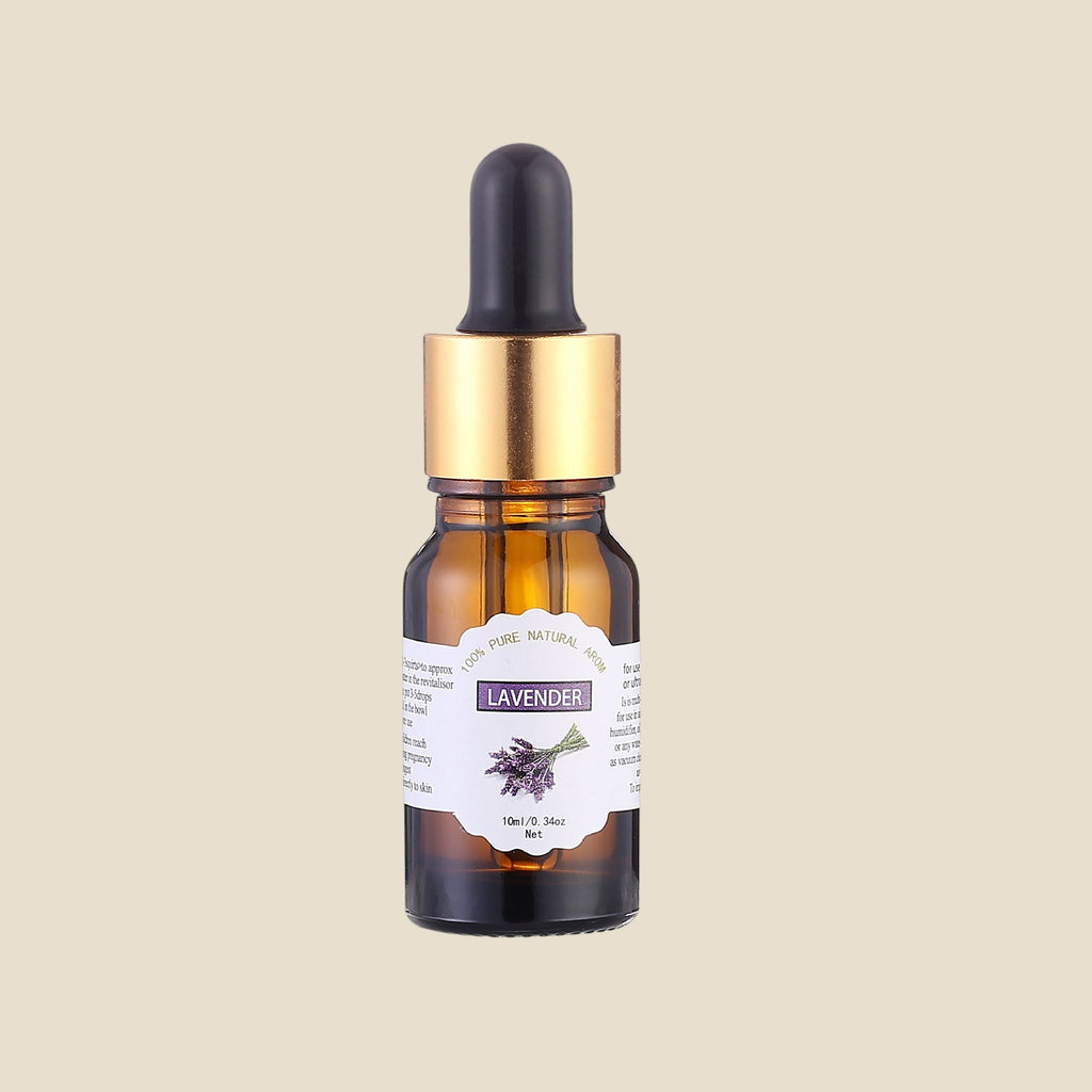 Olejek eteryczny NovaPulse Lavender w szklanej buteleczce z zakraplaczem o pojemności 10 ml