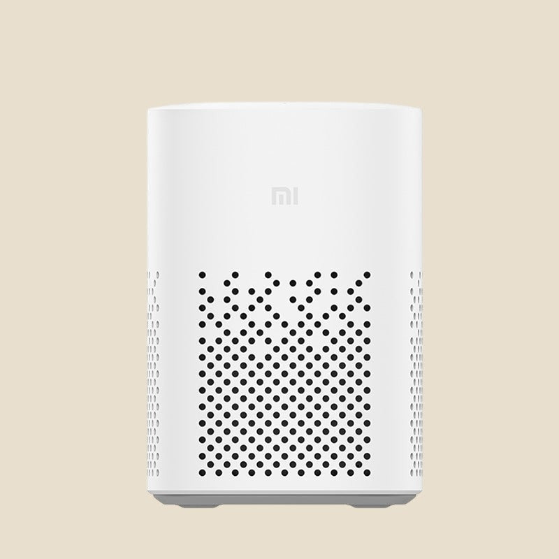 White NovaPulse PulseBot AI smart speaker with four-speaker system and Xiaomi voice assistant