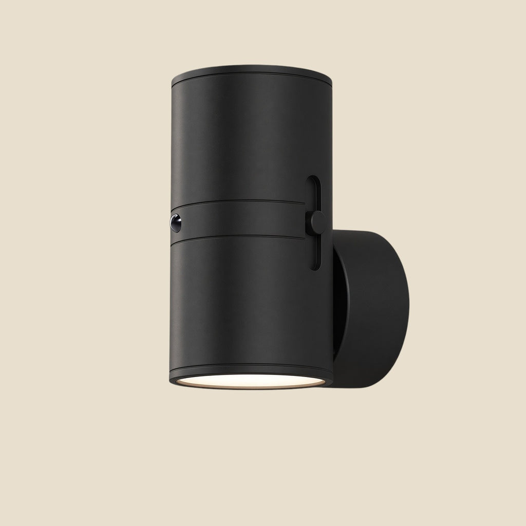 Black NovaPulse SocketGlow LED spotlight with an adjustable warm beam for socket mounting
