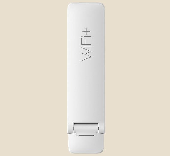 White NovaPulse Xiaomi 2 Mini Wi-Fi signal extender with compact design and WiFi+ lettering on the casing