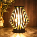 8.7”H Tall Battery powered table lamp(Diamond)-0