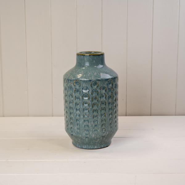 Blue Ceramic Vase-1