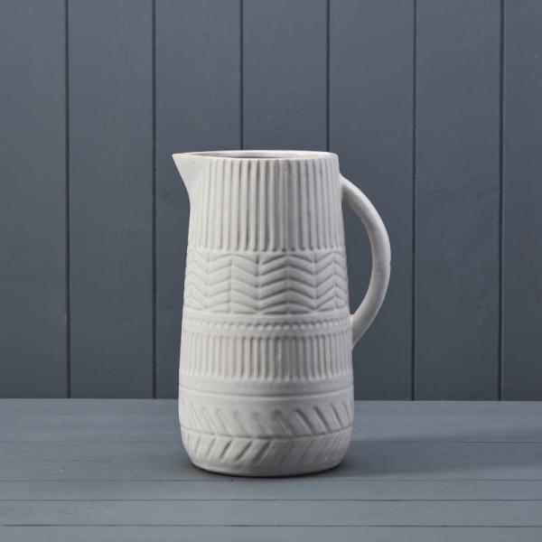 White Ceramic Jug-1