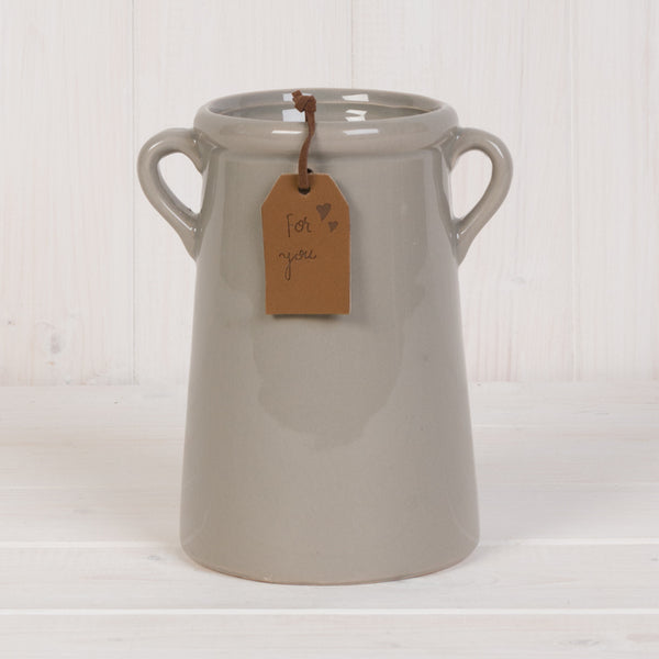 Grey Vase 14cm-1