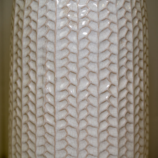 White Ceramic Vase-3