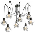 8 Way Spider Ceiling Pendant Light 2M  ~1180-5