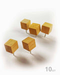 Wooden pushpins 10 pcs-0