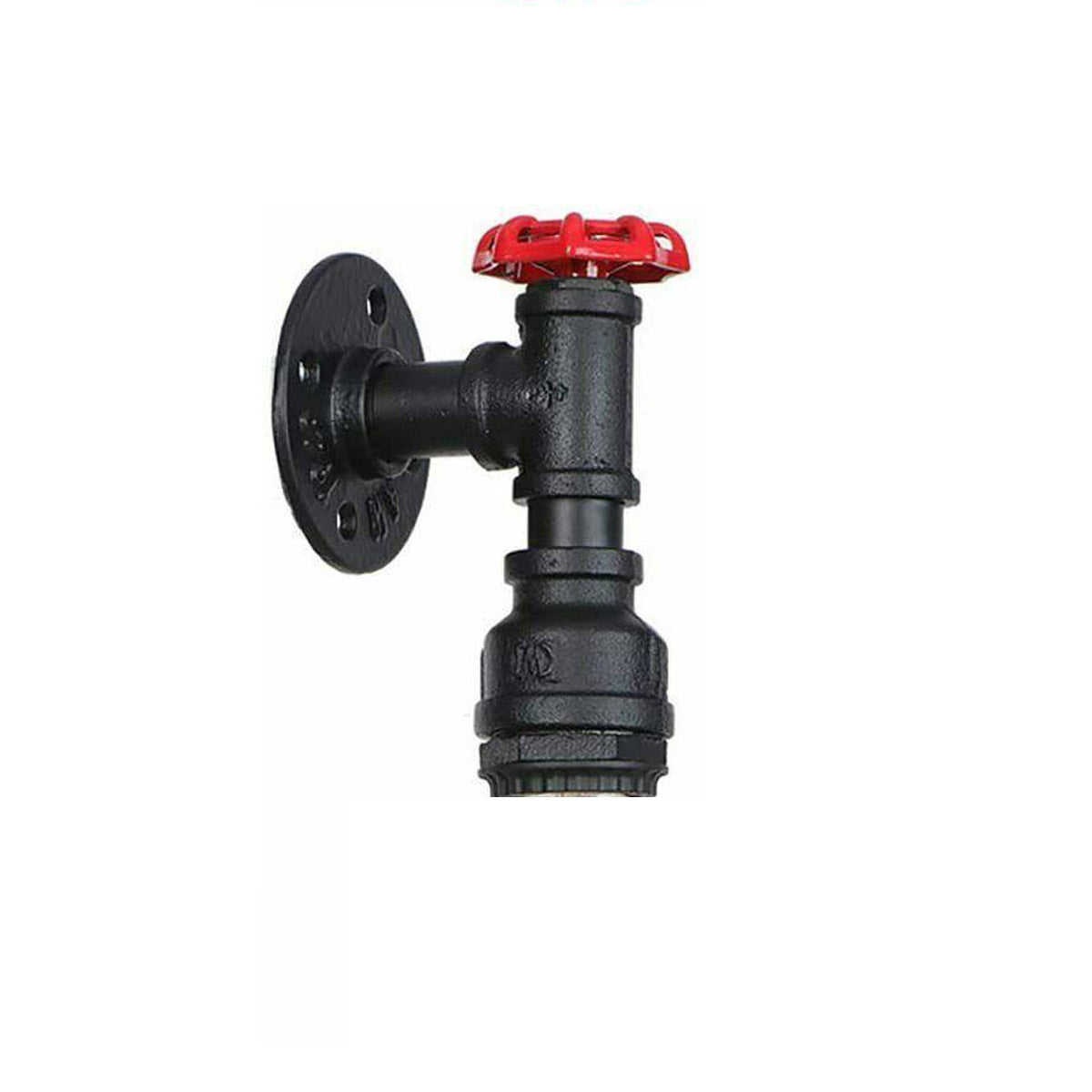 Vintage Industrial Steampunk Water Pipe Wall Light E27~2168-11