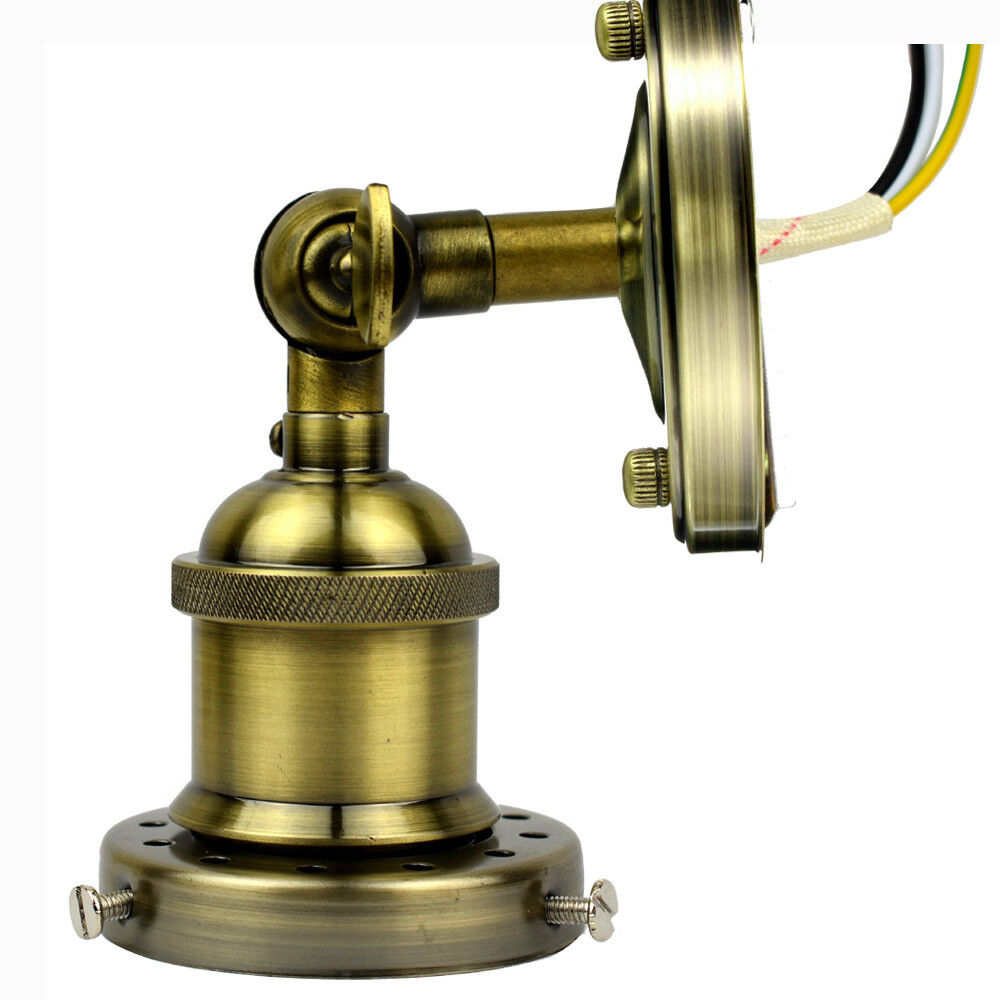 Adjustable Wall Light Rustic Metal Ball Joint Sconce E27 ~5486-6