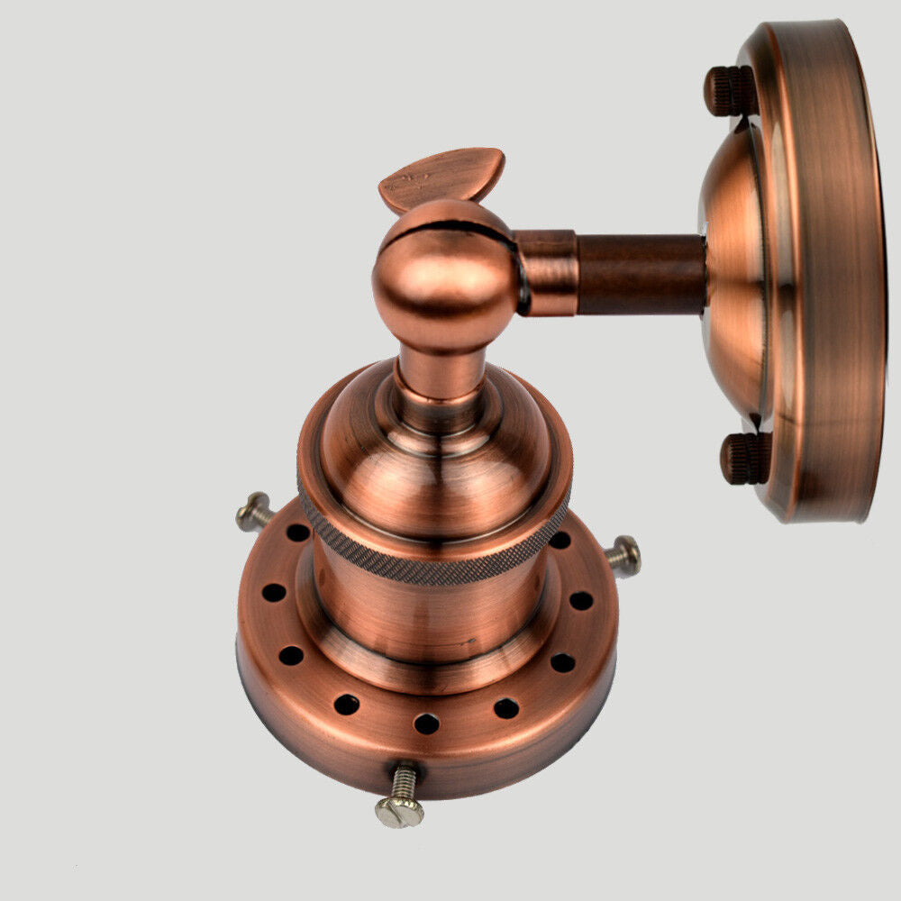 Adjustable Wall Light Rustic Metal Ball Joint Sconce E27 ~5486-5