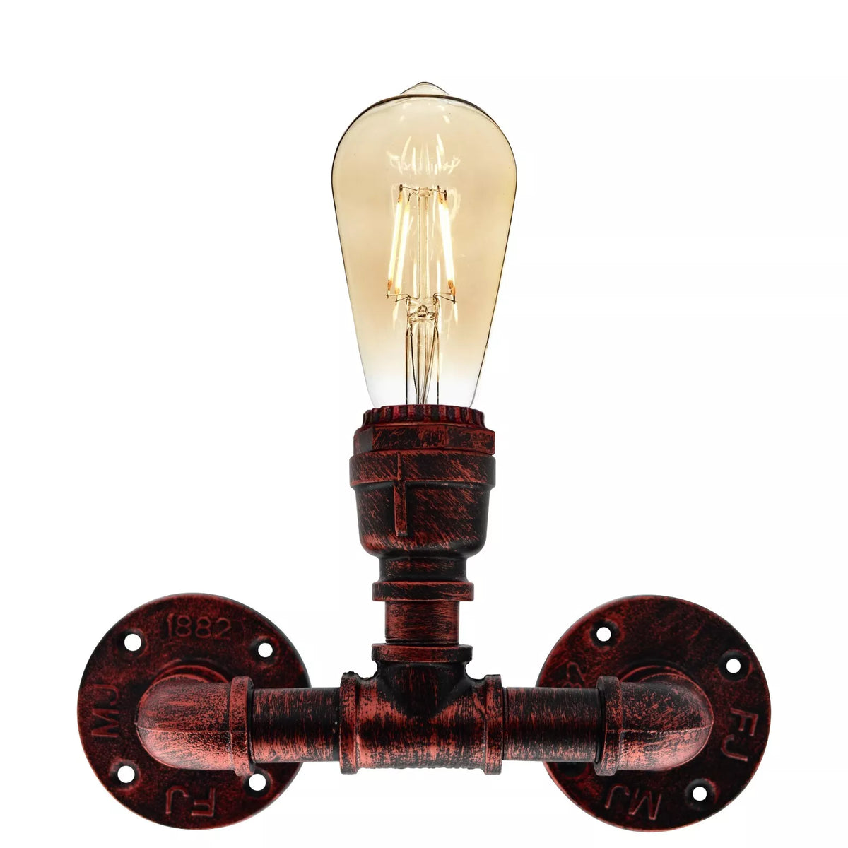 Industrial Steampunk Water Pipe Wall Light E27~2132-6