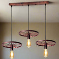 3 Bulb Rustic Farmhouse Pendant Light Fixture ~5786-4