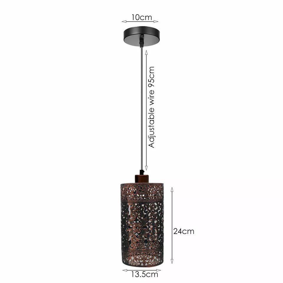 E27 Lamp Holder Pendant  Ceiling Hanging Light~5815-1