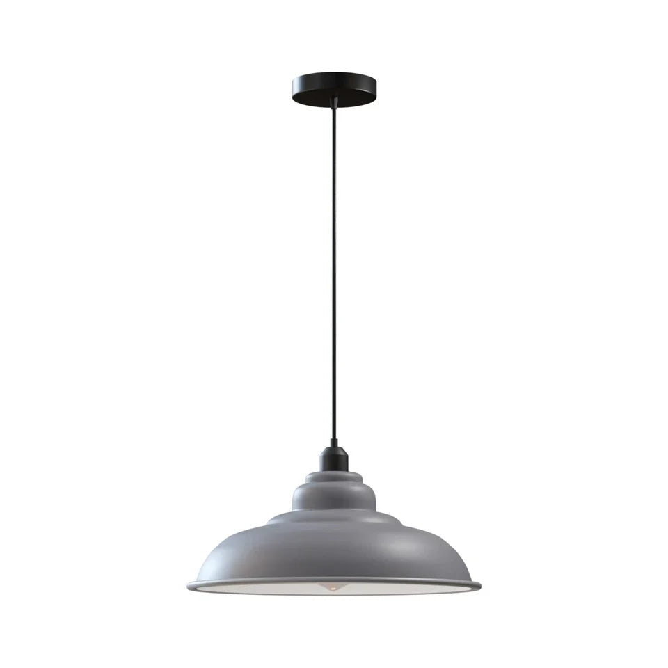 Modern Single Hanging Pendant Light Grey~6263-5