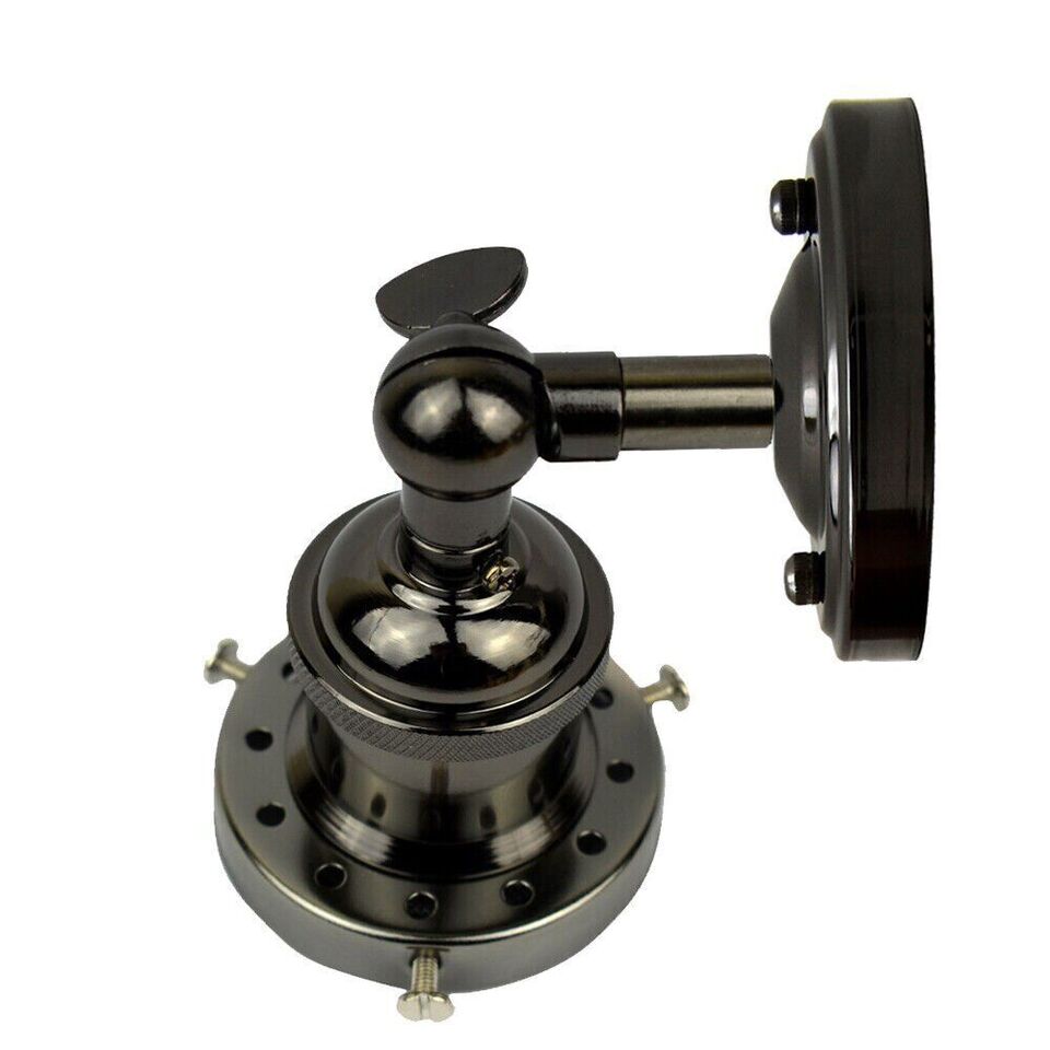 Adjustable Wall Light Rustic Metal Ball Joint Sconce E27 ~5486-7