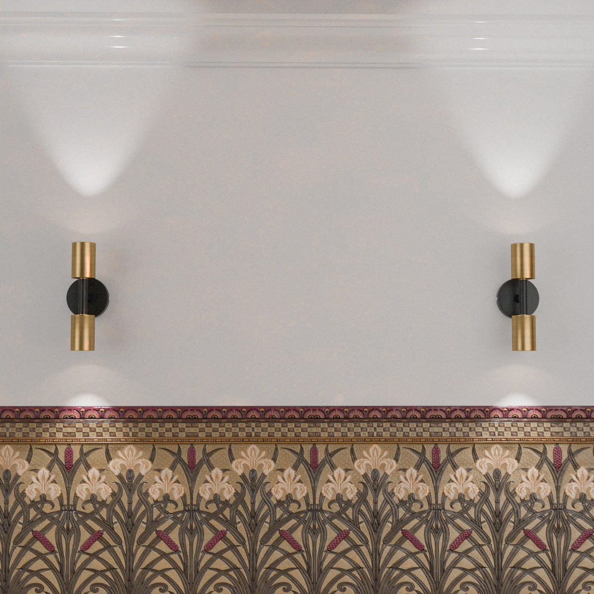 Double Head Up and Down Wall Light GU10 Spotlight-5632-1