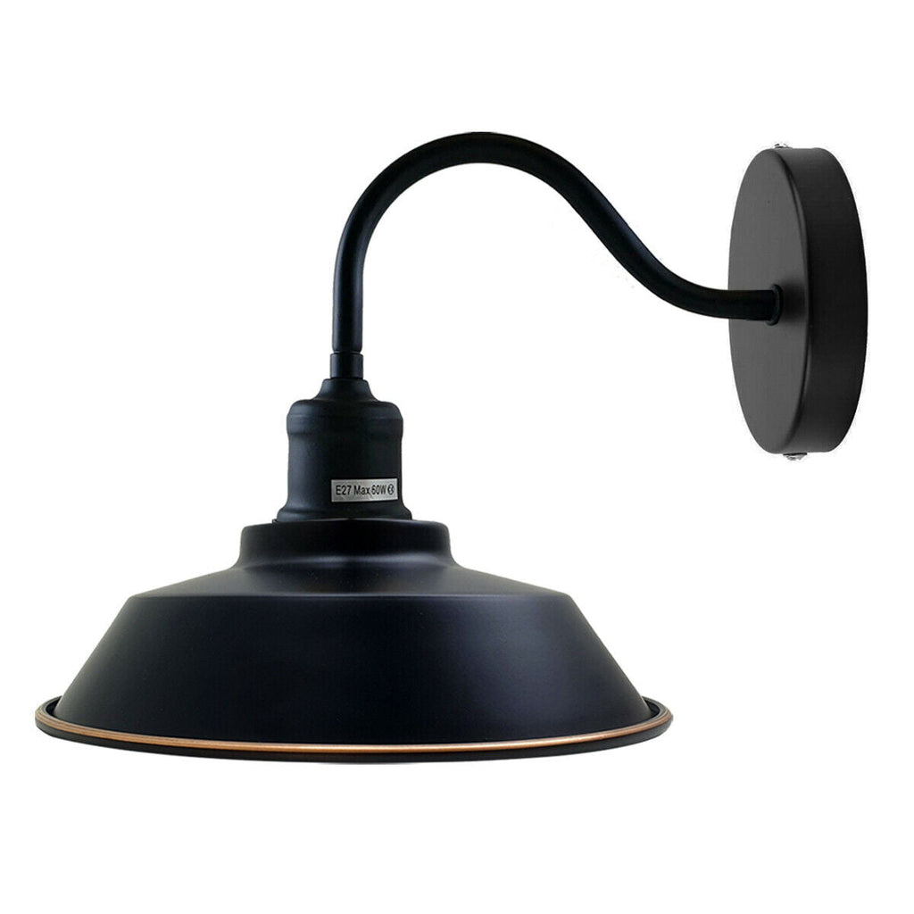 Industrial Wall Lights E27 Gooseneck Metal E27 ~1740-4