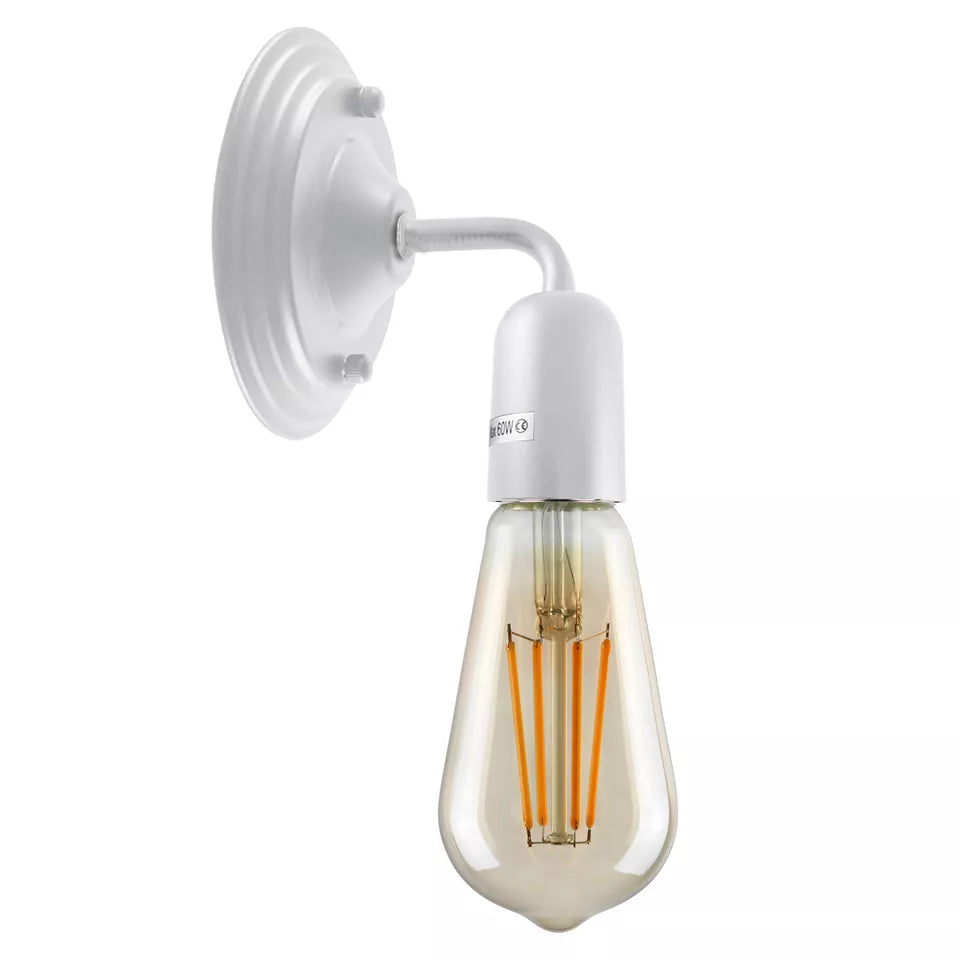 Industrial Wall Light Vintage Metal E27 Wall Sconce for Living Room, Kitchen ~3792-14