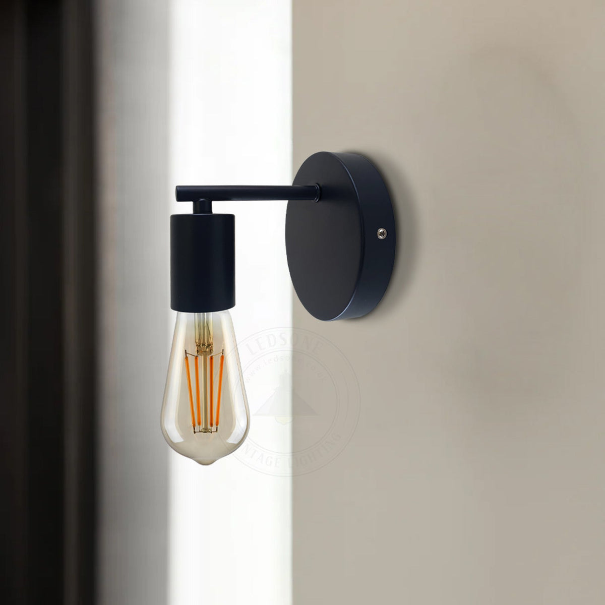 Indoor Sconce Wall Light Fitting Fixture E27 ~1614-0
