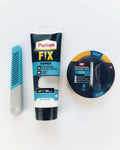 Mounting kit: knife, tape + glue / Velcro-0
